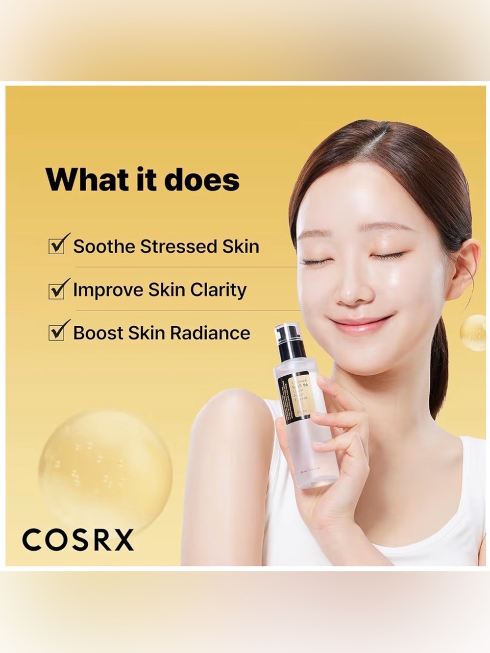 COSRX Snail Mucin 92% Face Moisturizer & Snail Mucin 96% Repairing Serum, Korean - Picture 10 of 12